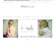 Tablet Screenshot of little-circus.com